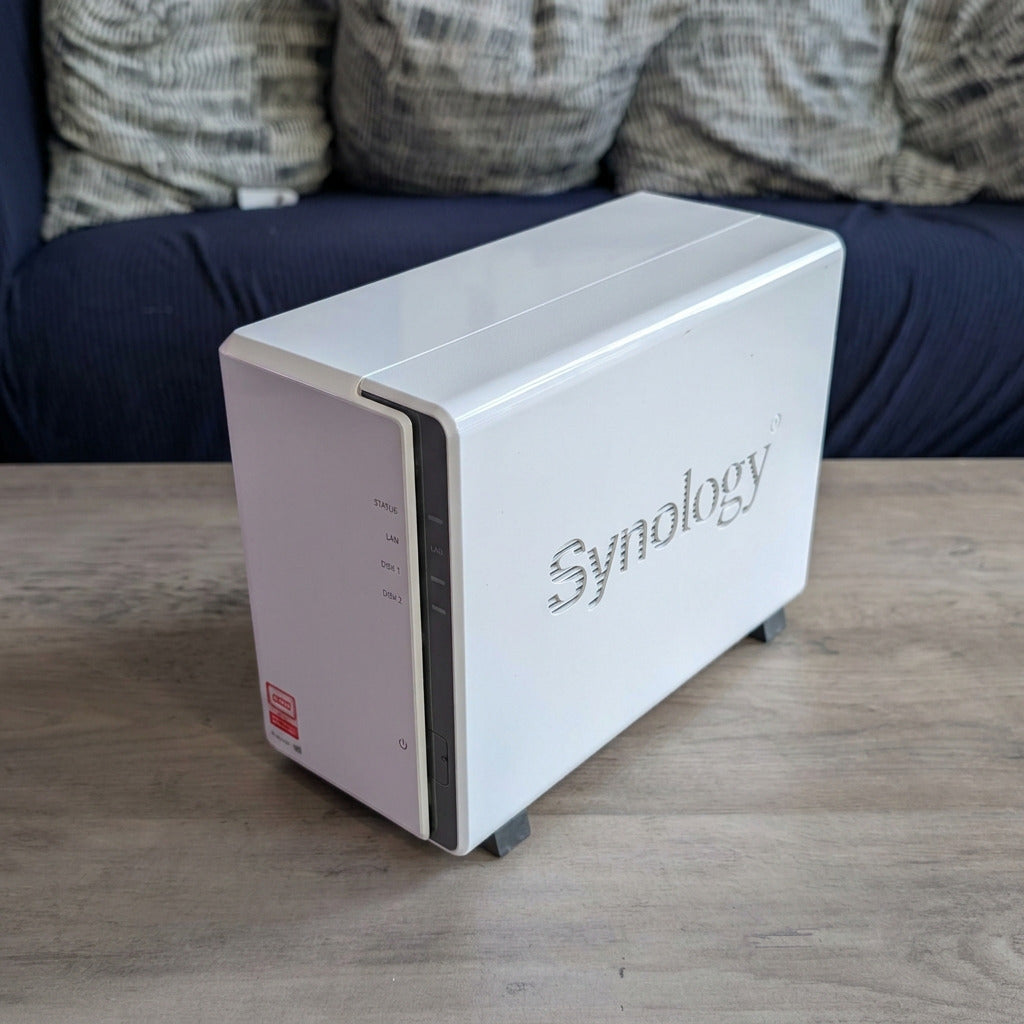 Synology DiskStation DS215j NAS mit 2x 5 TB HDD refurbished